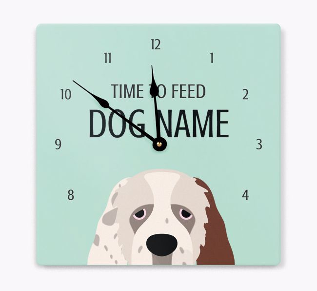 Tick Tock 'O' Clock: Personalized {breedFullName} Wall Clock